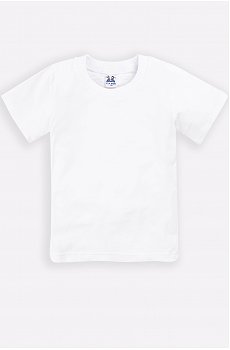Детская футболка K&R Baby 6539739 белый купить оптом в HappyWear.ru