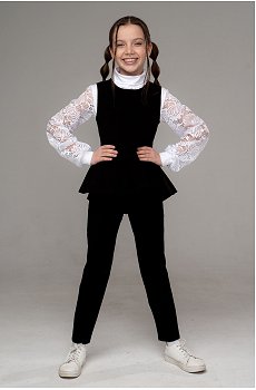 Костюм для девочки из футера Looklie