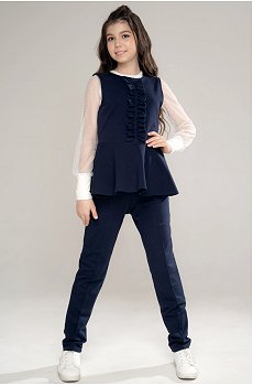 Костюм для девочки из футера Looklie