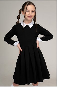 Платье для девочки из футера Looklie