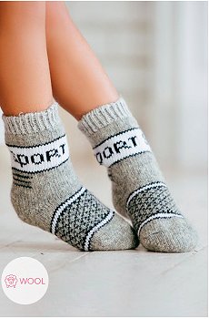 Носки для девочки шерстяные Бабушкины носки