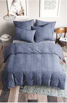 Постельное белье из поплина, 1,5 сп, наволочки 70*70 Ночь Нежна