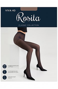 Женские полуматовые колготки 40 ден Rosita