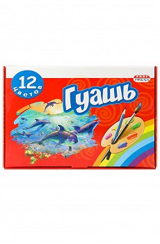 Гуашь 12 цв- Prof-Press