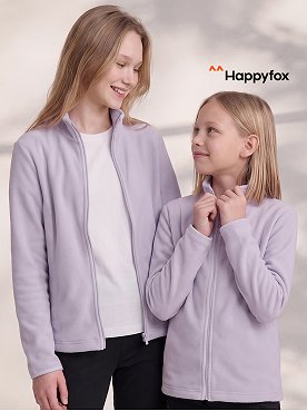 Флисовая толстовка для девочки Happyfox