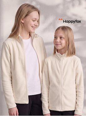 Флисовая толстовка для девочки Happyfox
