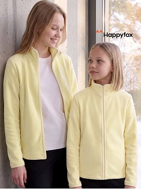 Флисовая толстовка для девочки Happyfox