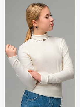 белый