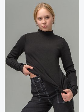 черный