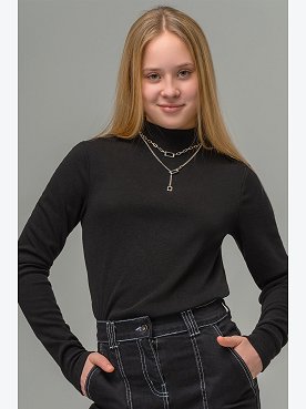 черный
