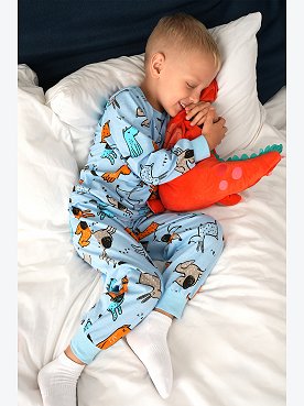 Хлопковая пижама для мальчика Happyfox