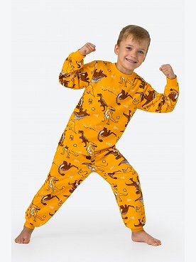 Хлопковая пижама для мальчика Happyfox
