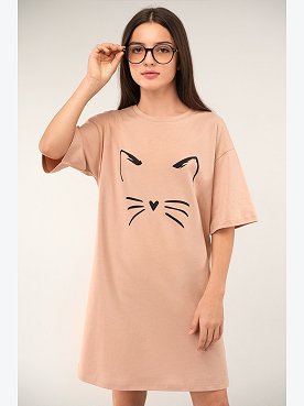 Туника оверсайз для девочки Happyfox