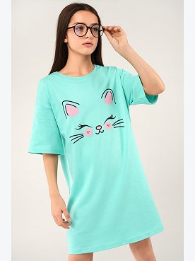 Туника оверсайз для девочки Happyfox