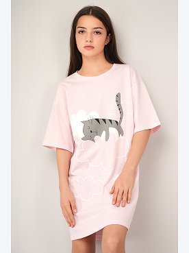 Туника оверсайз для девочки Happyfox