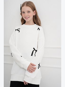 молочный.бантики