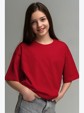 красный
