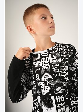 аниме.черный.черный