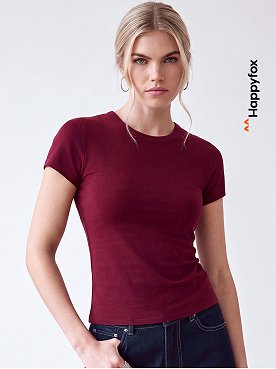 Женская футболка slim Happyfox