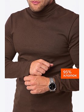 Мужская водолазка из рибаны Happyfox