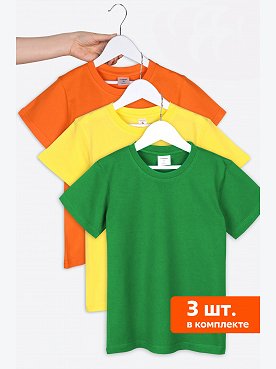Набор детских футболок 3 шт. Happyfox