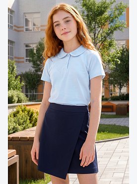 голубой