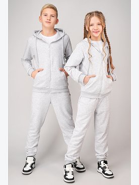 Детский спортивный костюм из футера трехнитки Happyfox