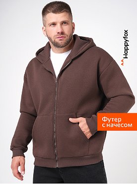 Мужская толстовка из футера с начесом Happyfox