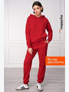 Женский костюм из футера двухнитки Happyfox