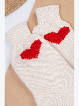 сердце.белый