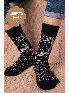 Носки мужские шерстяные Happyfox