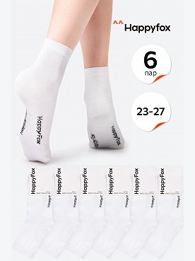Набор женских носков 6 пар Happyfox