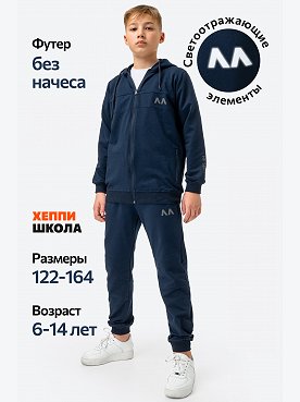 Детский спортивный костюм из футера двухнитки Happyfox