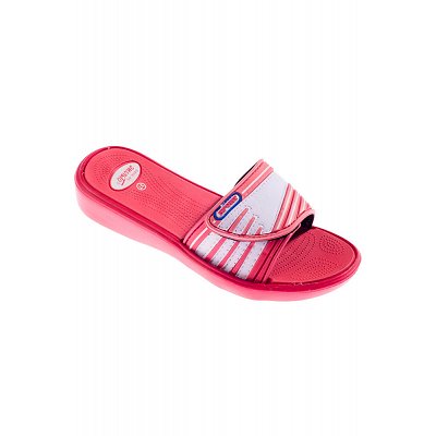Шлепанцы женские Эмальто 6523711 мультиколор купить оптом в HappyWear.ru