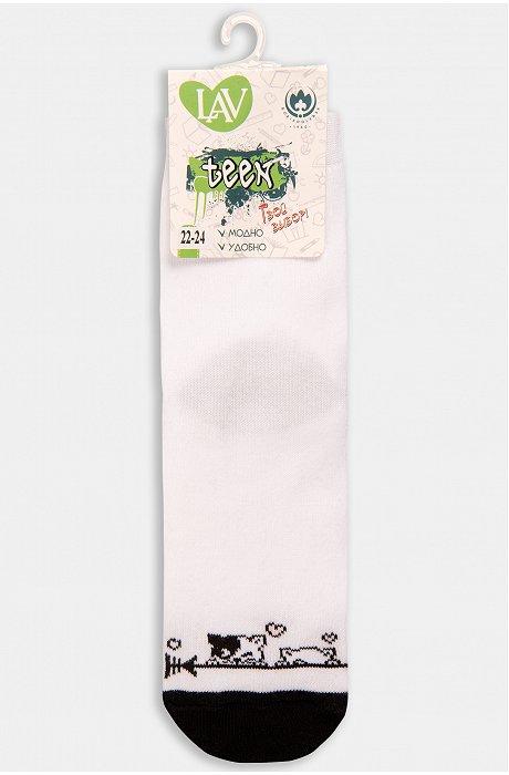 Носки для девочки из высококачественного хлопка Борисоглебский Трикотаж