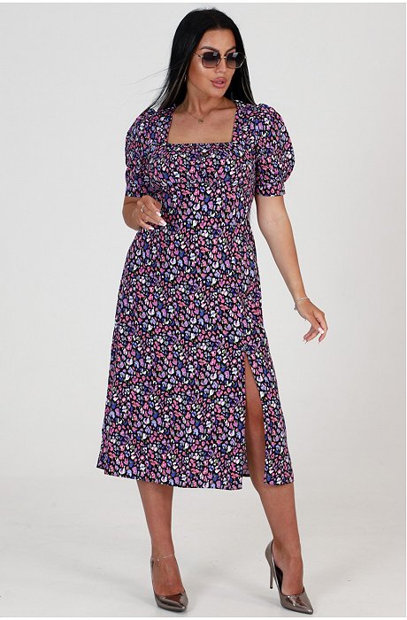 Женское летнее платье из штапеля А-Дина Текс