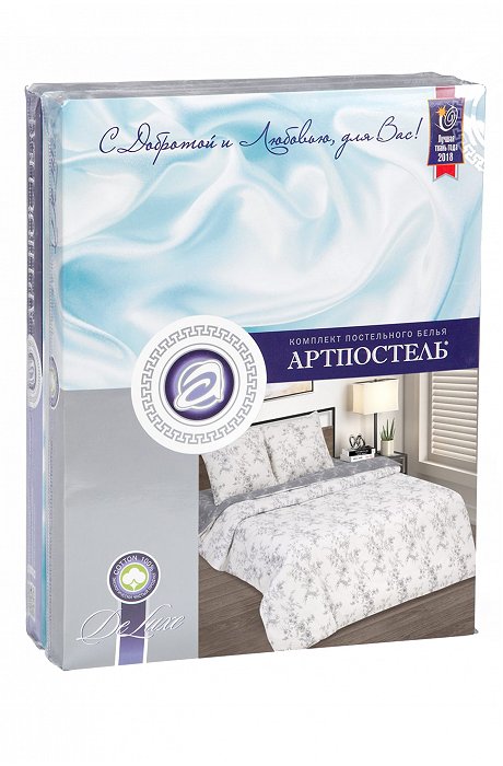 Постельное белье из поплина, евро, наволочки 70*70 АртПостель