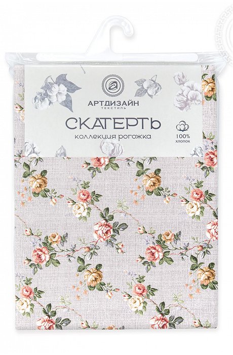 Скатерть из рогожки 145Х180 АртДизайн
