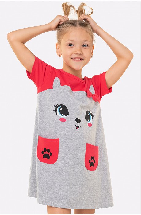 Летнее платье для девочки Happy Fox