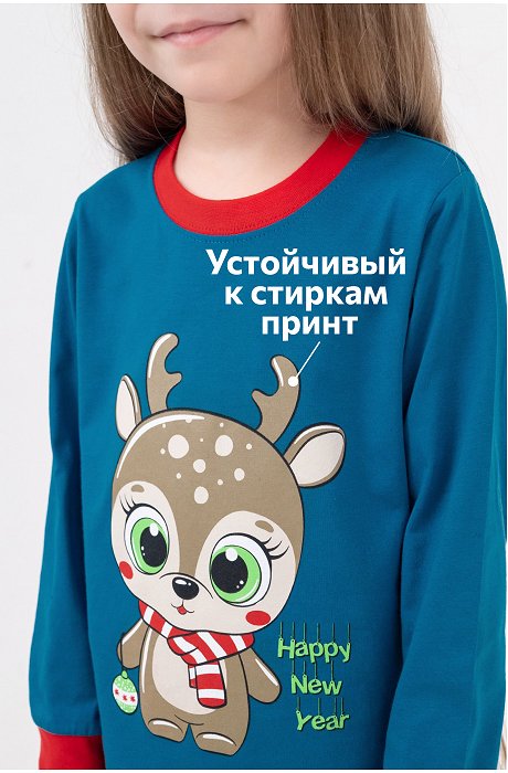 Детская новогодняя пижама Happy Fox