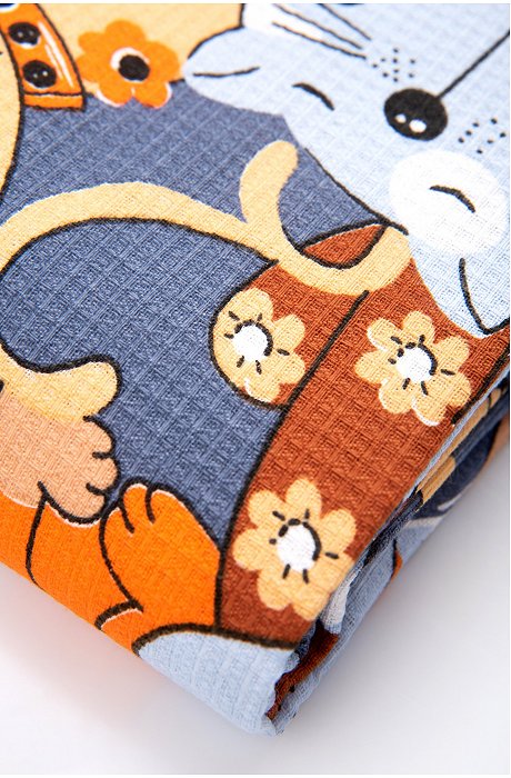 Простыня вафельная 150x200 Happy Fox Home