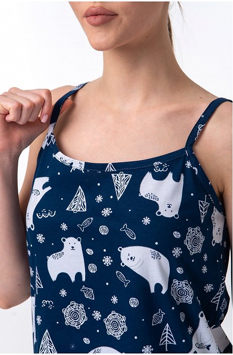 Женская пижама с шортами Happy Fox