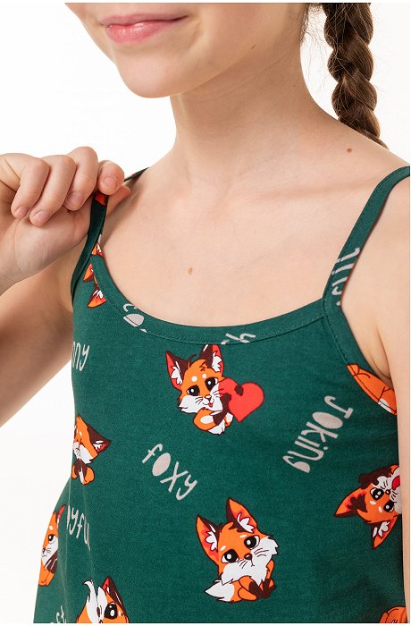 Пижама для девочки Happy Fox