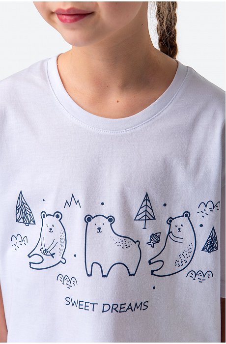 Пижама для девочки Happy Fox