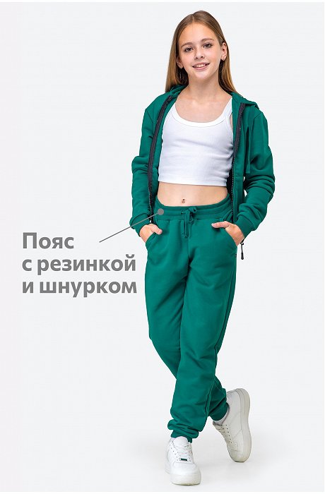 Детский спортивный костюм из футера трехнитки Happy Fox