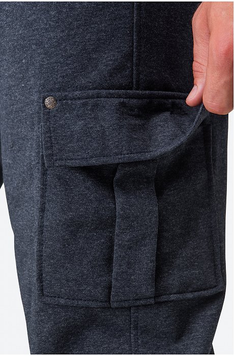 Мужские брюки из футера двухнитки Happy Fox