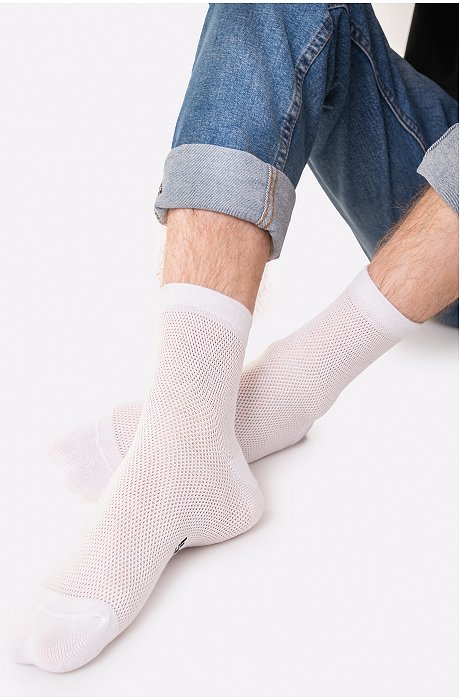 Мужские носки в сетку Happy Fox