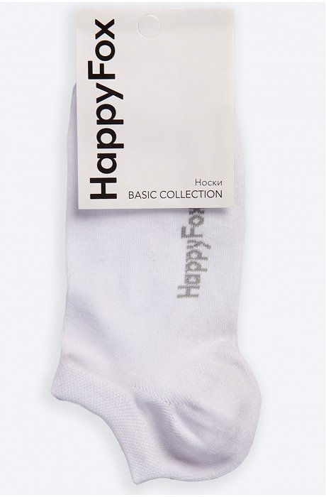 Однотонные укороченные носки Happy Fox