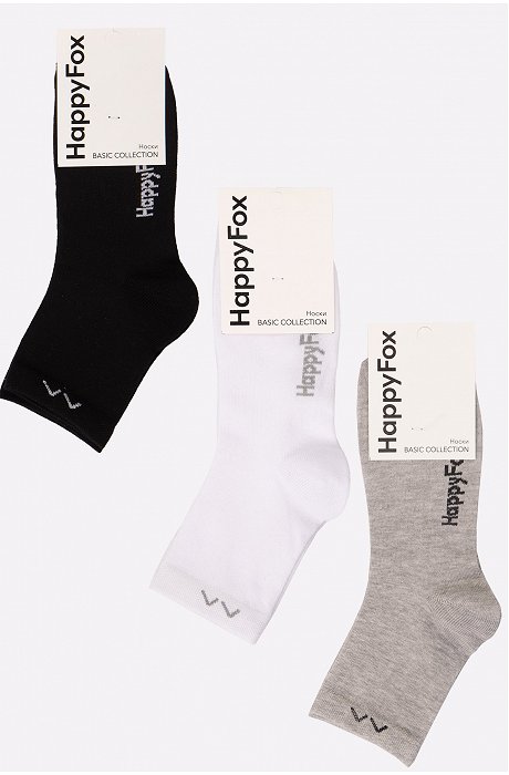Набор женских носков 3 пары Happy Fox