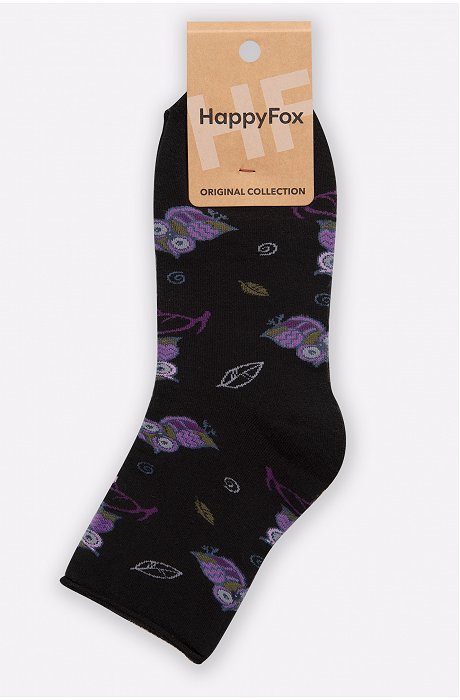 Женские махровые носки Happy Fox